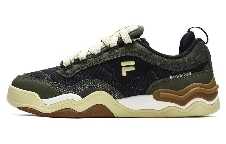 FILA FUSION Kick Sneakers 'Black Brown'