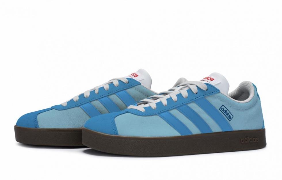 Adidas Neo Vl Court 811 Manufacture Summer Beach Low-Top Skateboard Shoes Unisex Blue