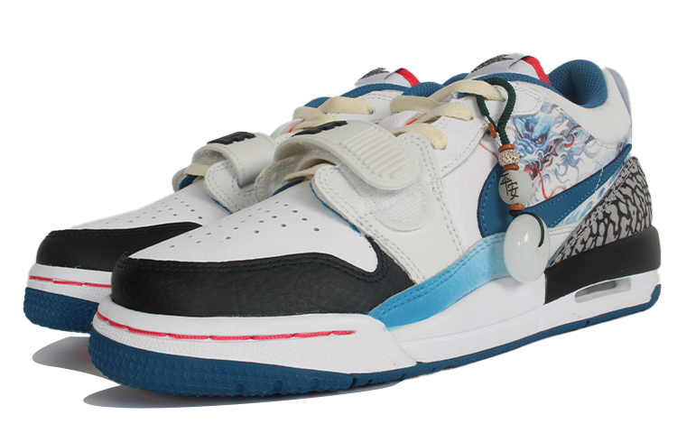 Jordan Legacy 312 Vintage Basketball Shoes Women's Low Top Blue/White купить в интернет-магазине Yoocart с быстрой доставкой по России.