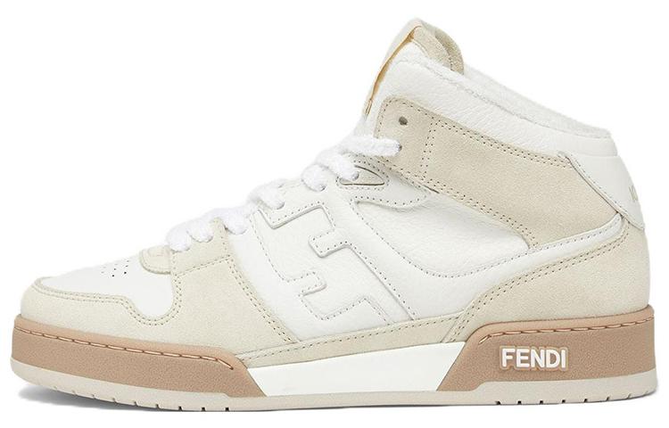 FENDI Match High Top 'White Cream' Women's