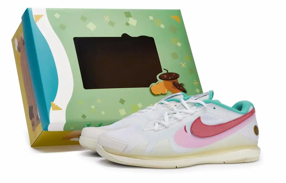 Nike Air Zoom Vapor Pro Tennis Shoes Unisex Low top Pink/Red