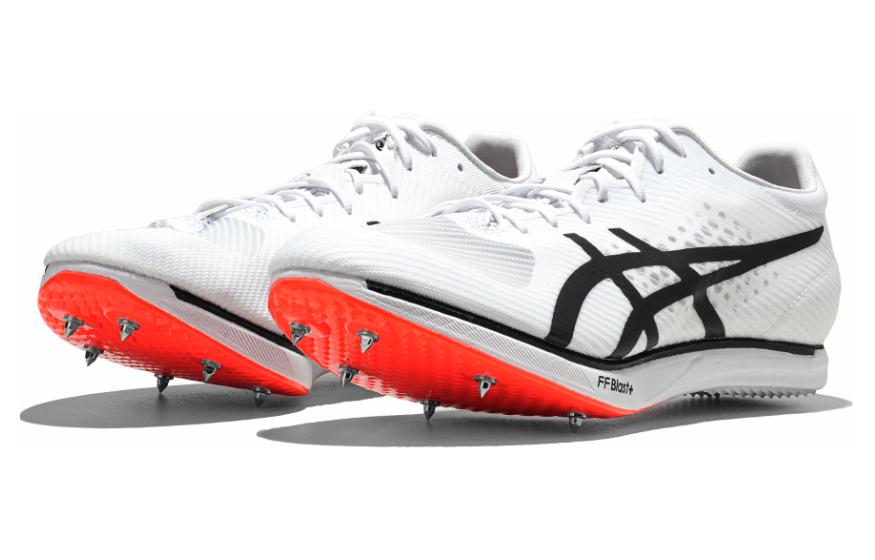 Asics COSMORACER MD 3 Abrasion Resistant Breathable Low Top Track & Field Competition Running Shoes Unisex White купить в интернет-магазине Yoocart с быстрой доставкой по России.