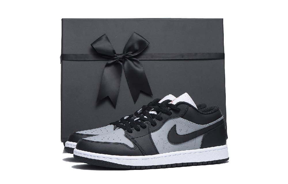Jordan Air Jordan 1 Low Top Vintage Basketball Shoes Unisex Black