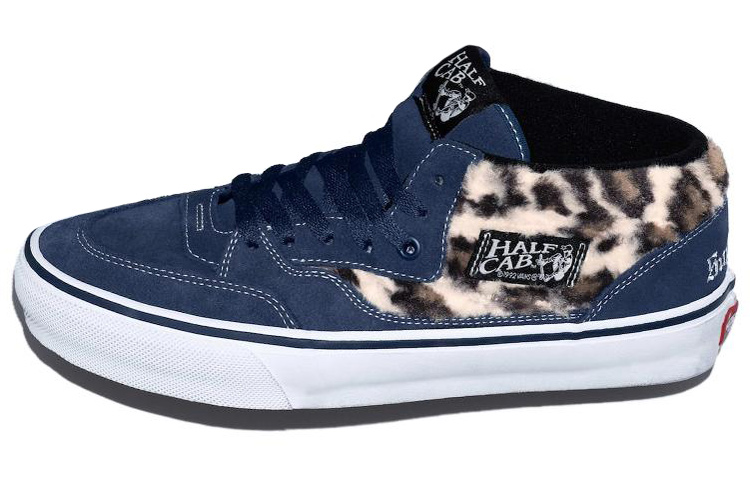 Vans Half Cab X Supreme Leopard Half Cab 'Navy Blue'