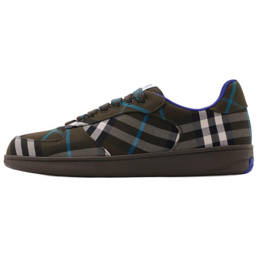 Burberry Terrace Skateboard Shoes Men's Brown