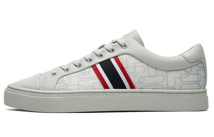 FILA 1911 Stripe Low Top Shoes For Silver Women's