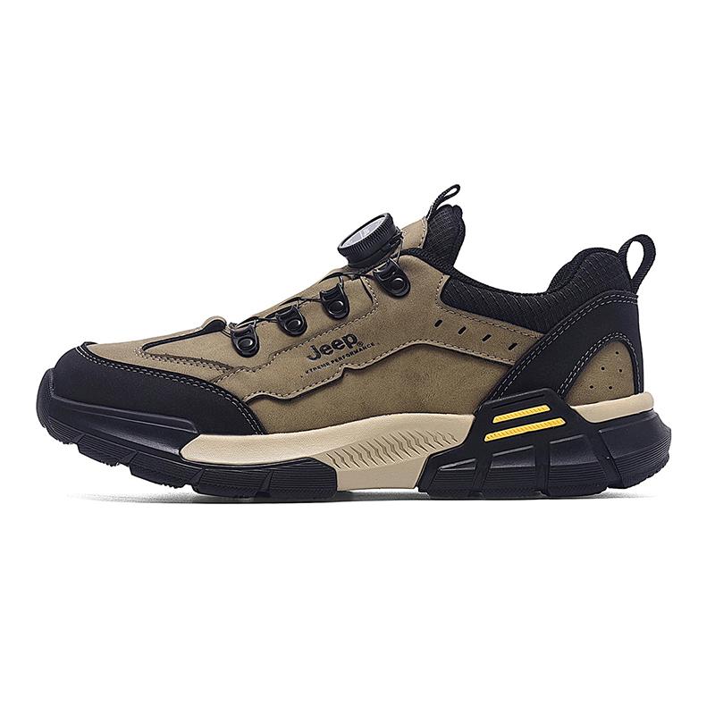 Jeep Anti-Slip Wear-Resistant Low-Top Trekking Shoes Men's