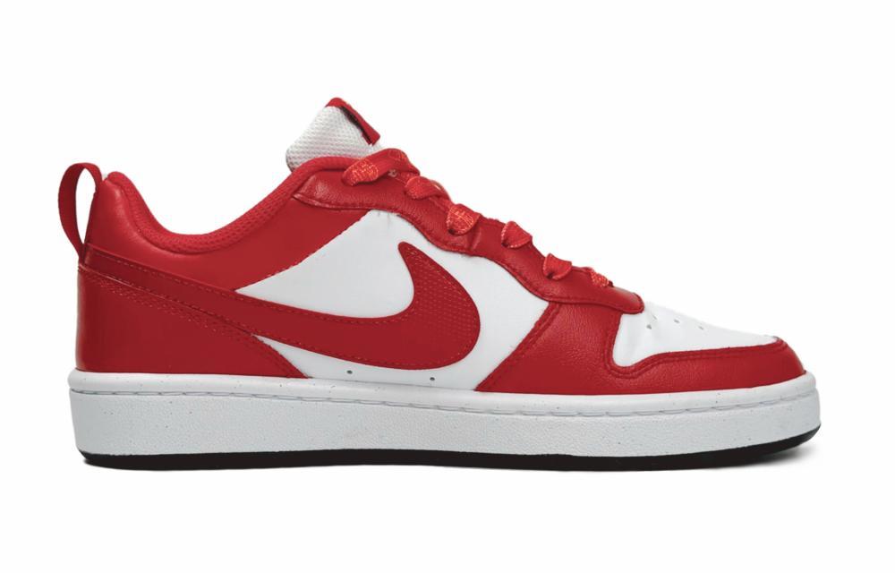 Nike Court Borough Low-Top Skateboard Shoes GS Red White купить в интернет-магазине Yoocart с быстрой доставкой по России.