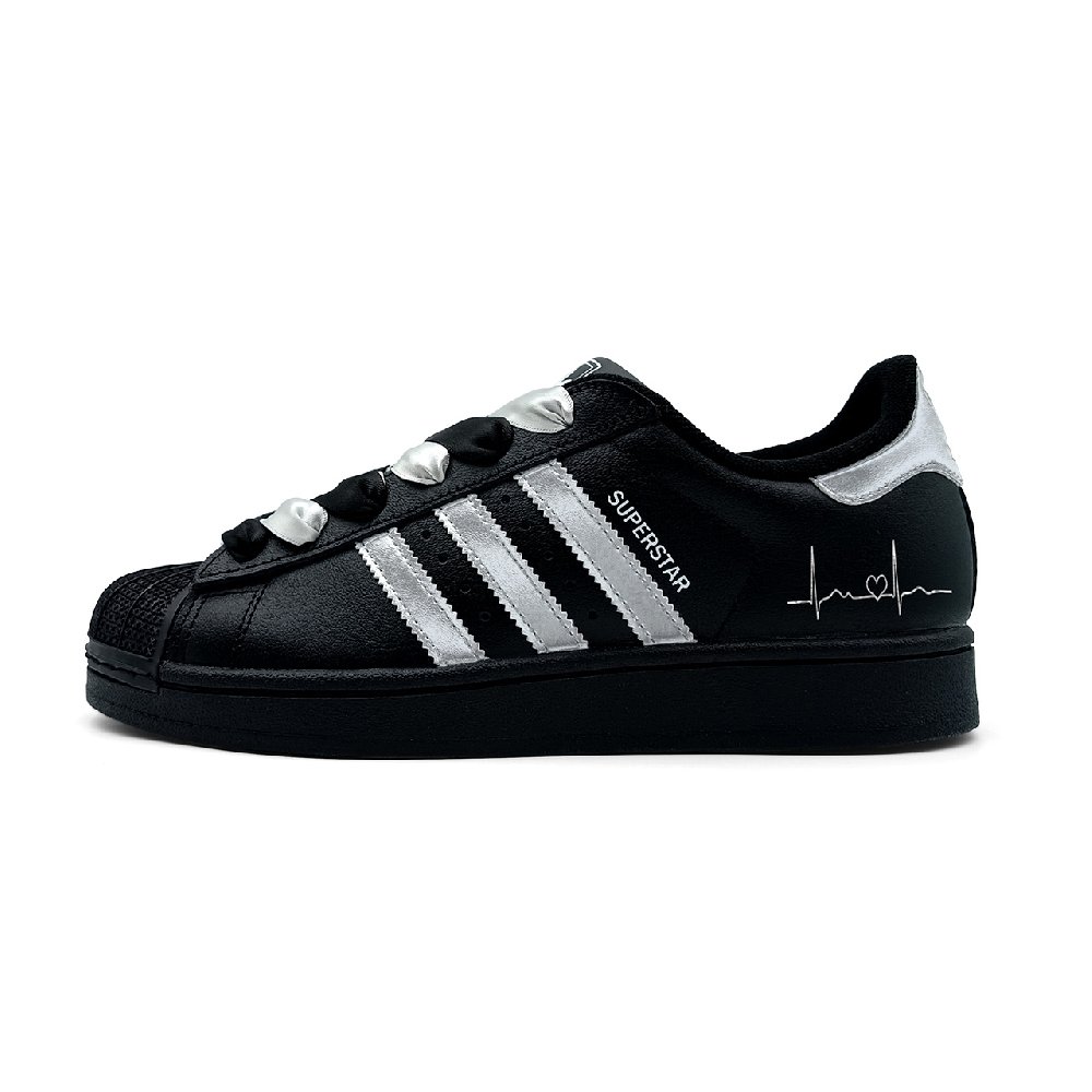 Adidas Originals Superstar 2 Skateboard Shoes Women's Low top Silver