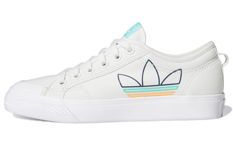 Adidas Originals Nizza Trefoil 'White' Women's