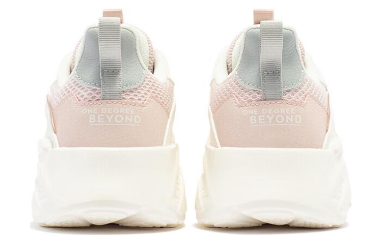 361° Wear-Resistant Breathable Slip-Resistant Low-Top Casual Shoes Women's White Pink