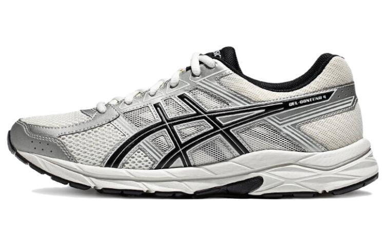 Asics Гель Contend 4 Беговые кроссовки Низкие Белый серебристый Мужские