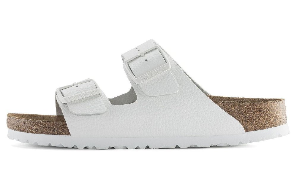 Birkenstock Arizona Soft Footbed 'Leather White' Sandals