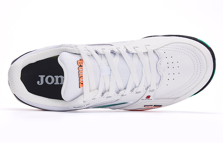 Joma IC/IN Slip Resistant Abrasion Resistant Soccer Shoes Men's White Green купить в интернет-магазине Yoocart с быстрой доставкой по России.