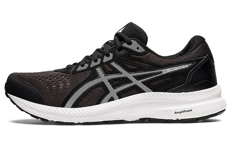 Asics Gel Contend 8 4E Wide 'Black White'