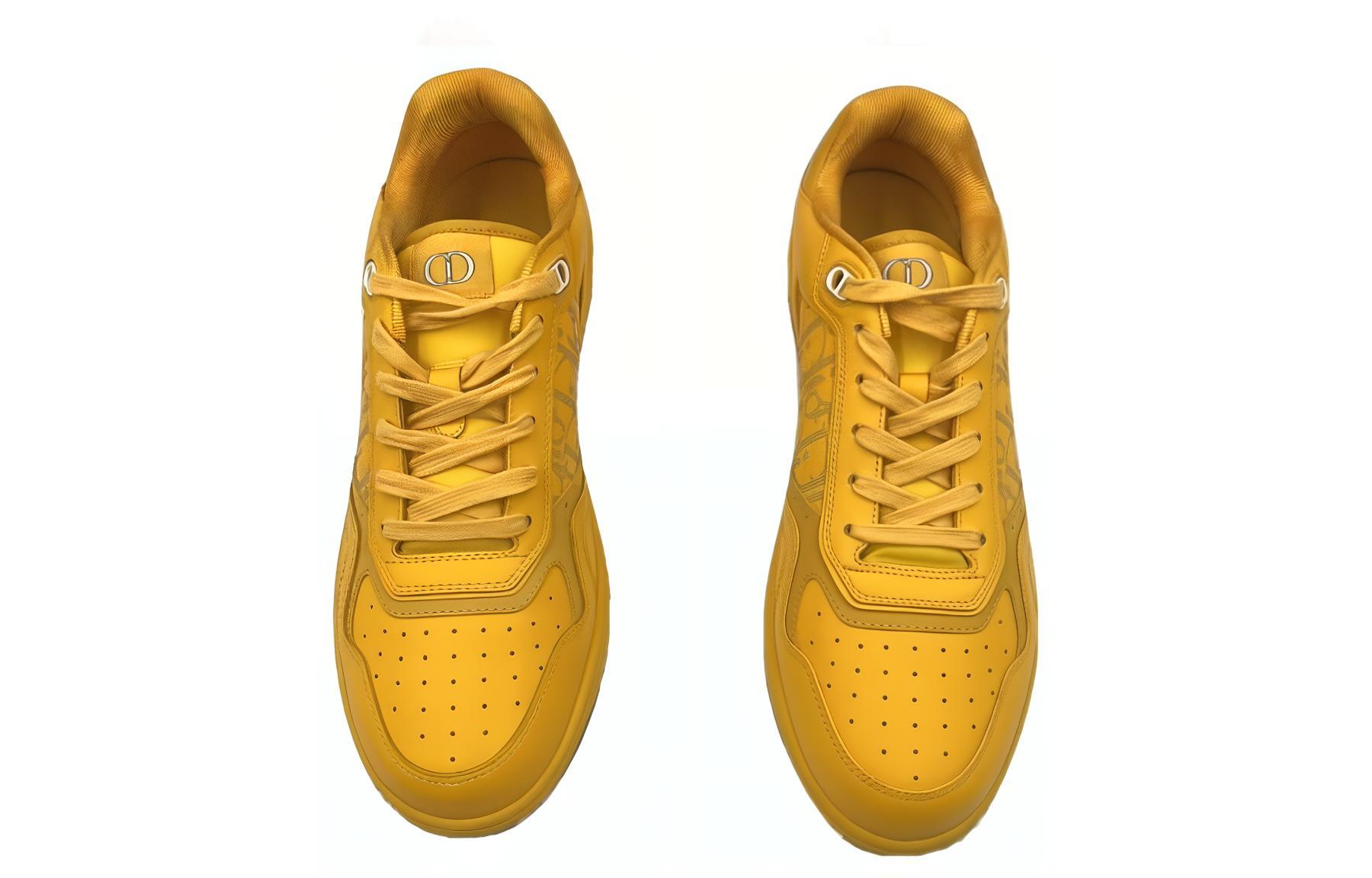 DIOR B27 Low World Tour Yellow купить в интернет-магазине Yoocart с быстрой доставкой по России.