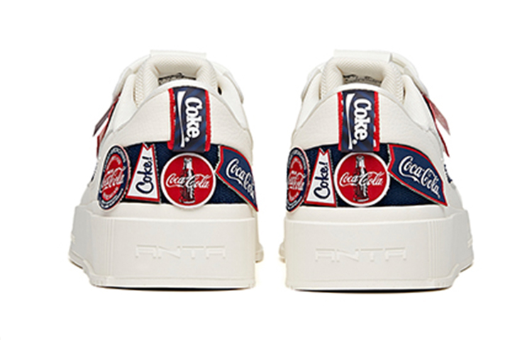 ANTA X Coca Cola Life Series Sneakers'White Red Blue' купить в интернет-магазине Yoocart с быстрой доставкой по России.