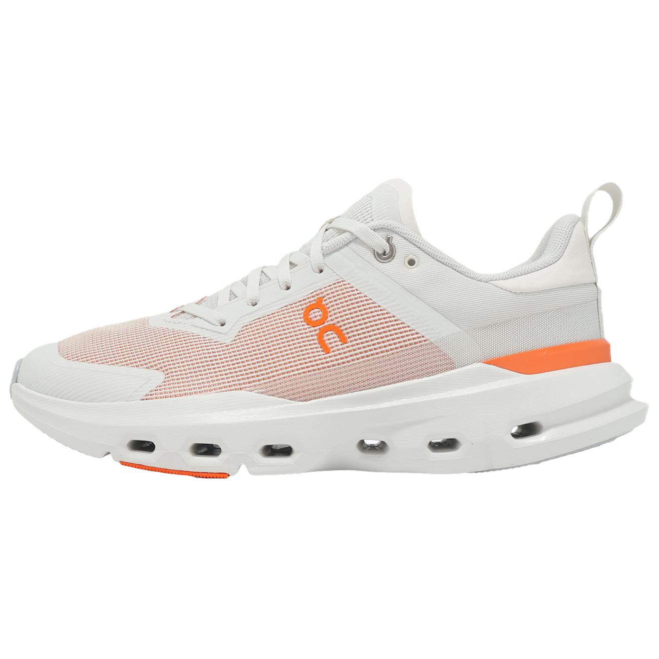 On Cloudpulse Breathable Running Shoes Men's White Orange