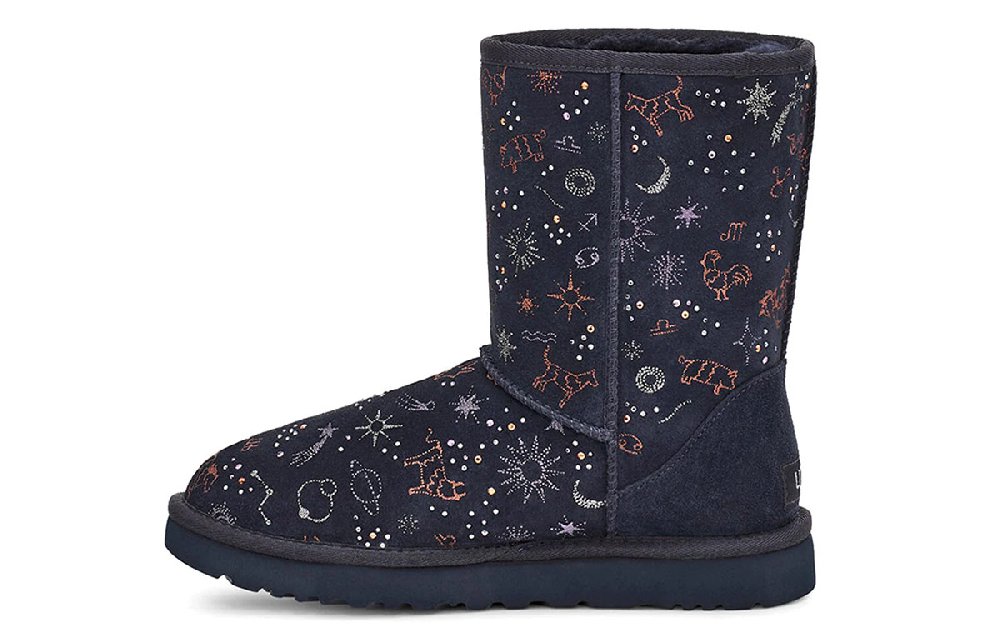 UGG Classic Zodiac Snow Boots Navy Blue Women's