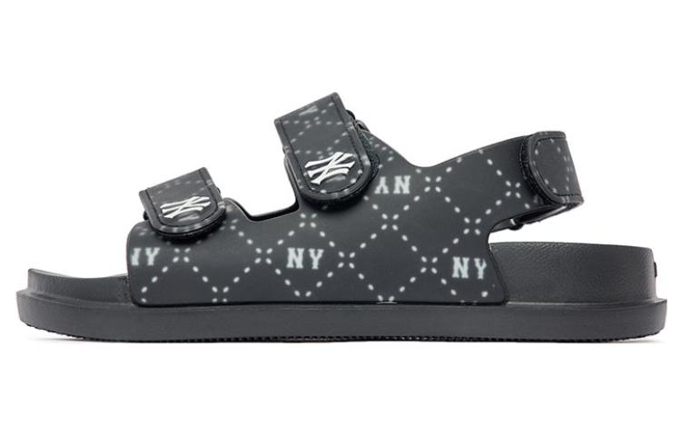 MLB Sandal New York Yankees Sports Sandals Unisex Black White