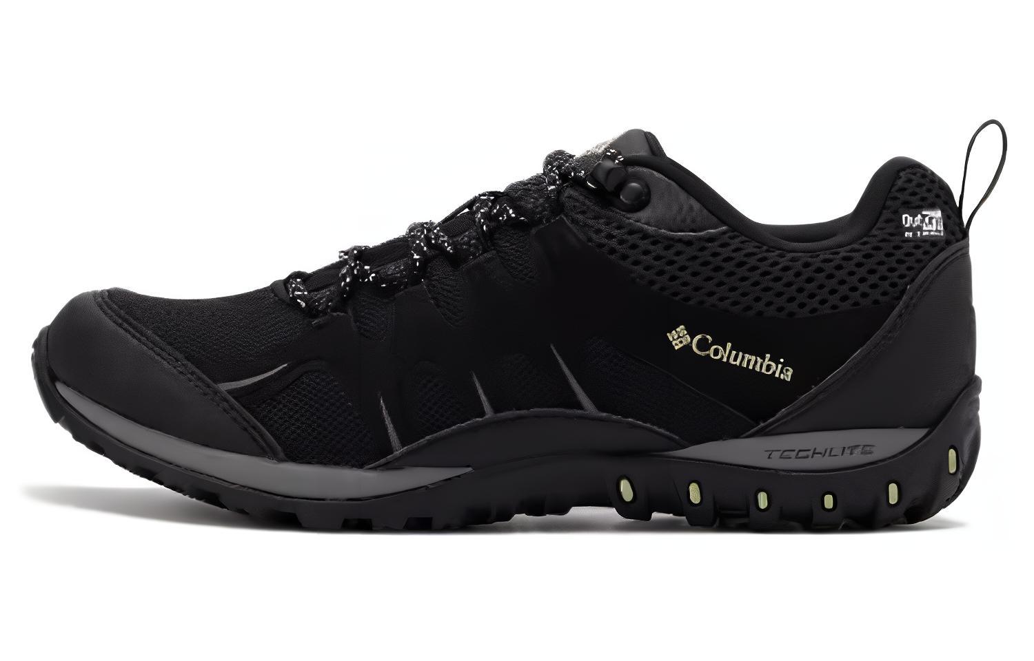 Columbia Cushioning Wear-Resistant Low-Top Trekking Shoes Women's Black