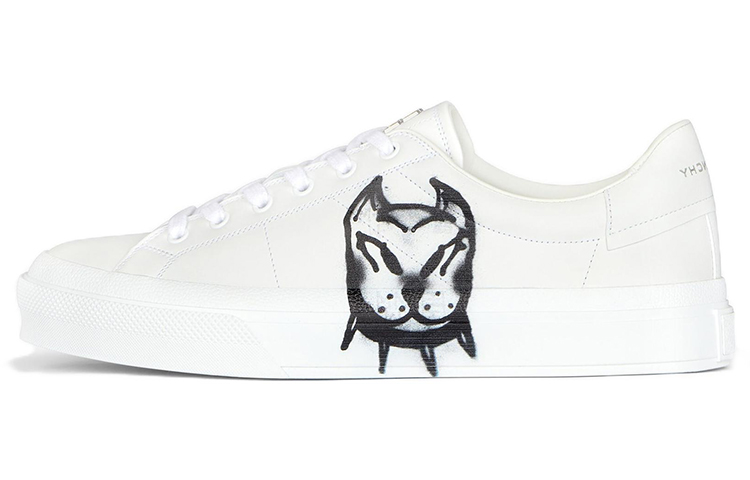 Givenchy Low Top Stylish Skateboarding Shoes White