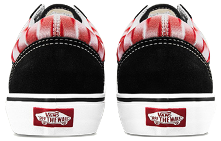 Vans Old Skool Checkerboard Red/White