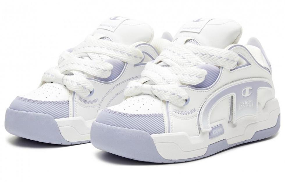 Champion Low top Skateboard Shoes Women's Gray Purple купить в интернет-магазине Yoocart с быстрой доставкой по России.