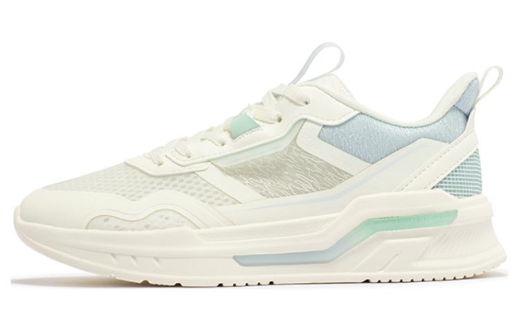 361° Cushioning Anti-Slip And Wear-Resistant Low-Top Running Shoes Women's White Blue