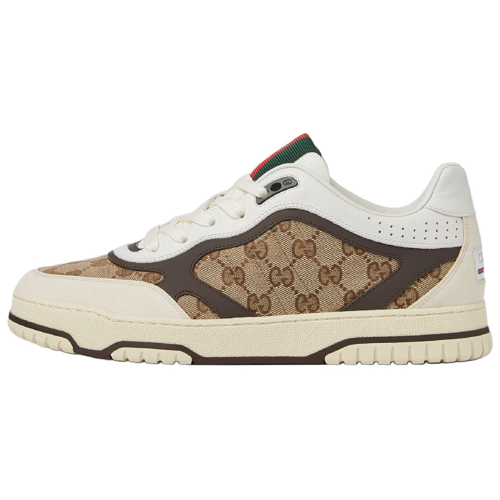 GUCCI Re Web Sneaker 'GG Canvas Beige Ebony'