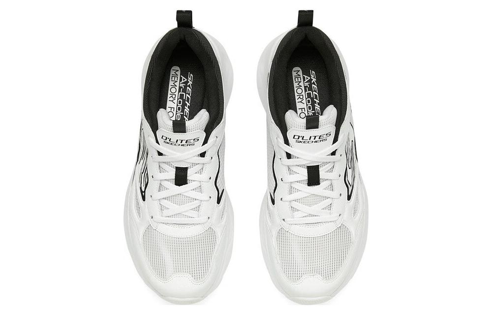 Skechers D'lites Airy 3.0 'White Black'