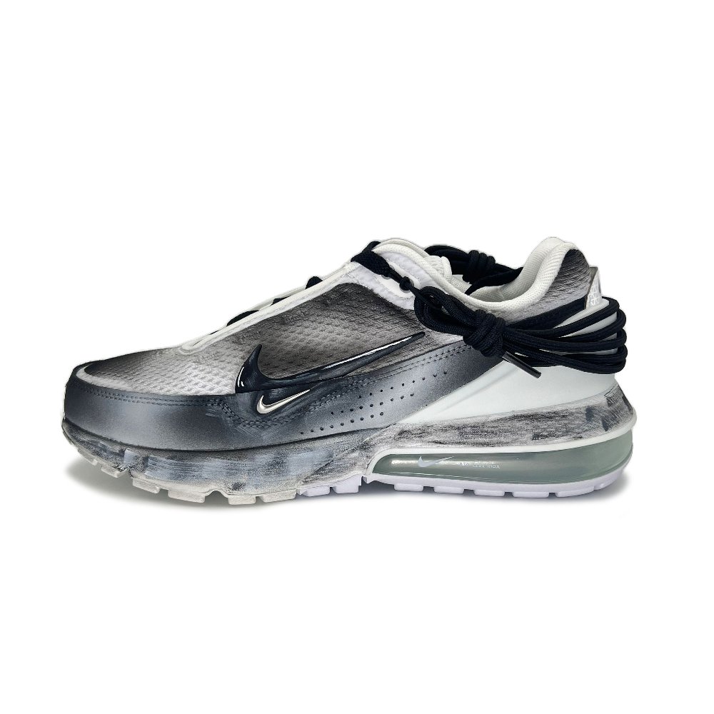 Nike Air Max Pulse Anti-Slip Wear-Resistant Low-Top Casual Shoes Men's Black White Gray