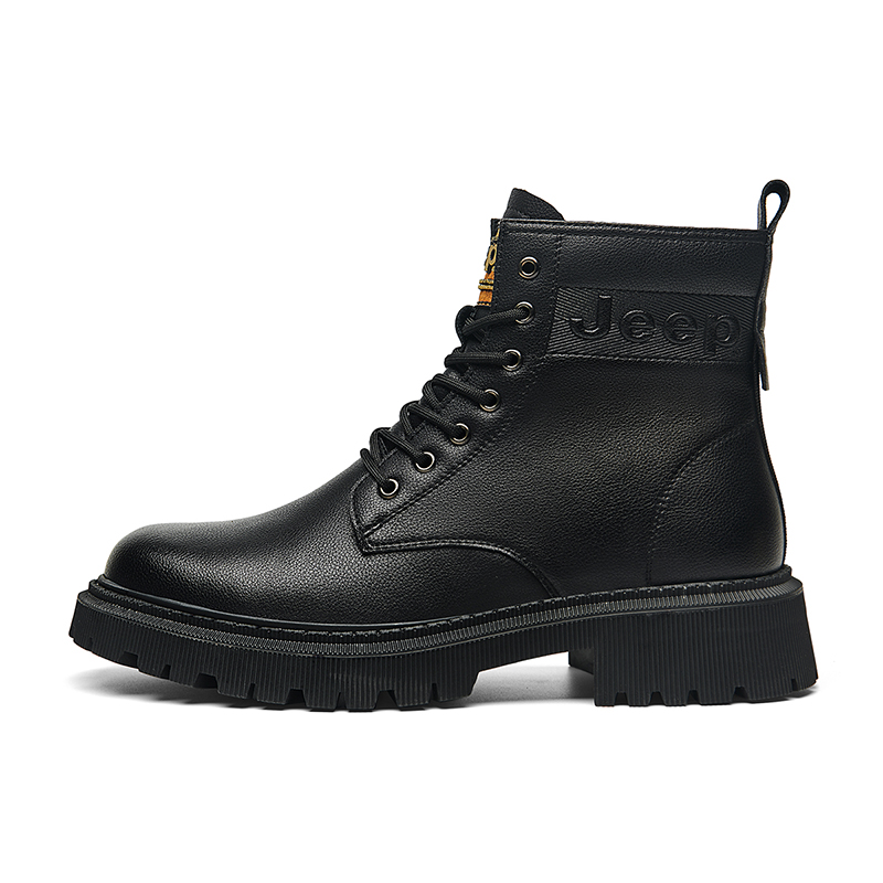 Jeep Martin Boots Men's Black
