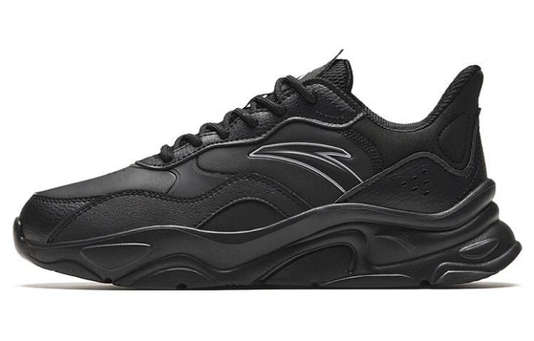 Anta Little Millennium Anti Slip Wear Resistant Low Top Casual Shoes Women's Black