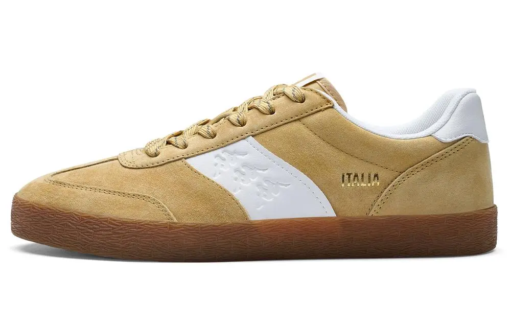 Kappa Inter City Commute Abrasion Resistant German Army Trainers Unisex Yellow
