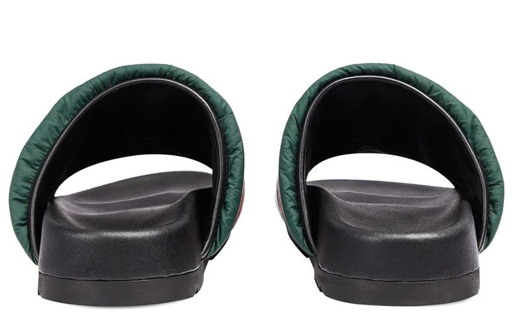 GUCCI Padded Web Slides купить в интернет-магазине Yoocart с быстрой доставкой по России.