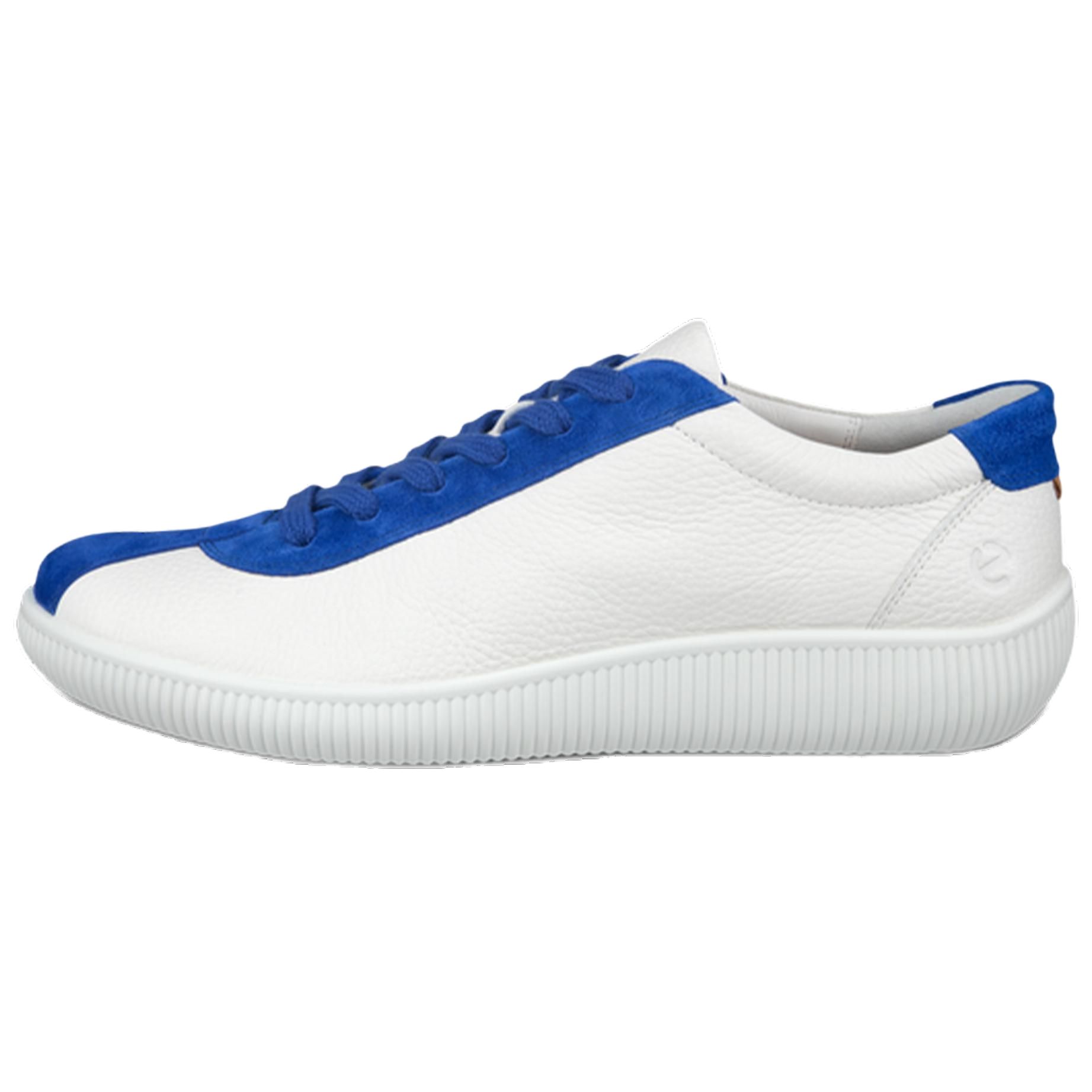 Ecco Low top Casual Shoes Men's White Blue