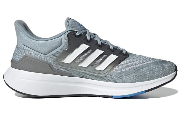 Adidas EQ21 Run Abrasion Resistant Low top Running Shoes Men's Haze Blue