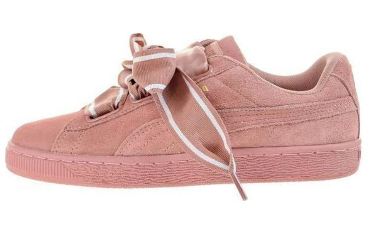 PUMA Suede Heart Satin Ii Cameo Brown Women's
