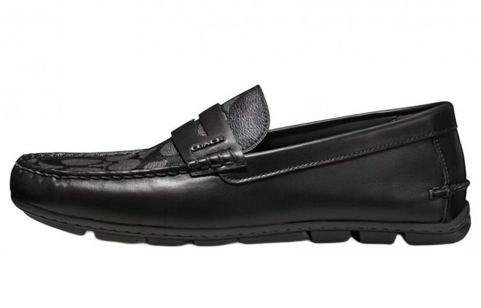 COACH Men's Casual Shoes Men Low-Top Black
