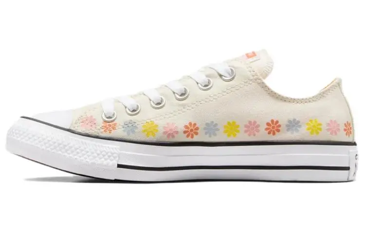 Converse Chuck Taylor All Star Abrasion Resistant Breathable Low Top Canvas Shoes Women's Beige
