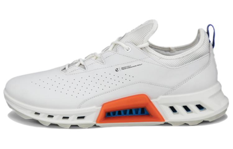 Ecco Durable Breathable Low-Top Casual Shoes Men's White