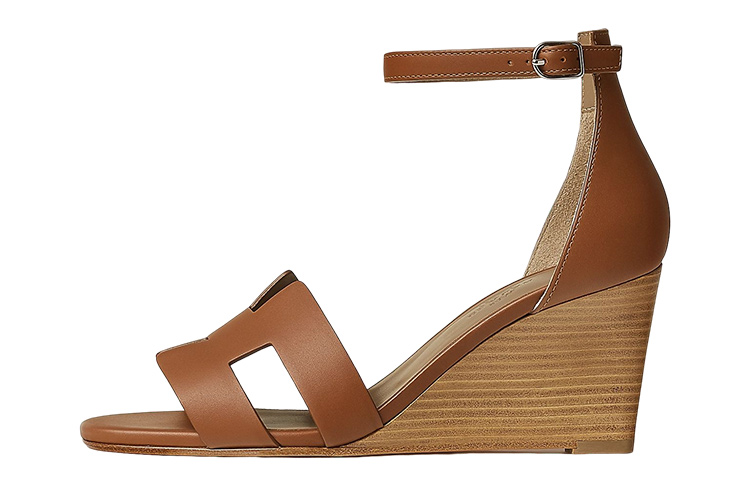 HERMES Lengend One Strap Sandals Women's Brown купить в интернет-магазине Yoocart с быстрой доставкой по России.