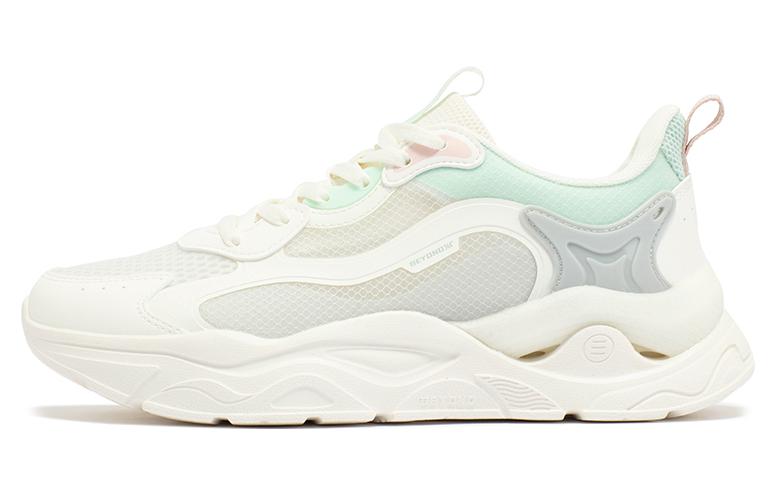 361° Slip Resistant, Abrasion Resistant, Breathable Low Top Sports Casual Shoes Women's White Gray Green