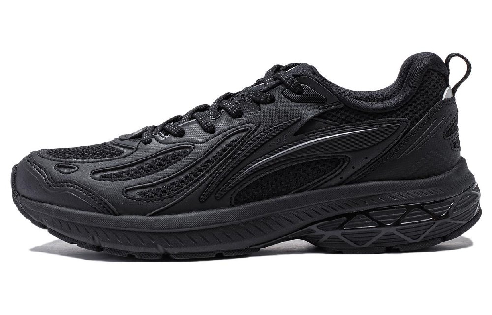 LiNing Fuyao V2 Cushioning, Slip Resistant, And Abrasion Resistant Low Top Running Shoes Women's Black