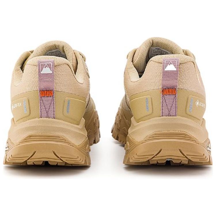 THE NORTH FACE Anti-Slip Wear-Resistant Low-Top Trekking Shoes Women's Brown