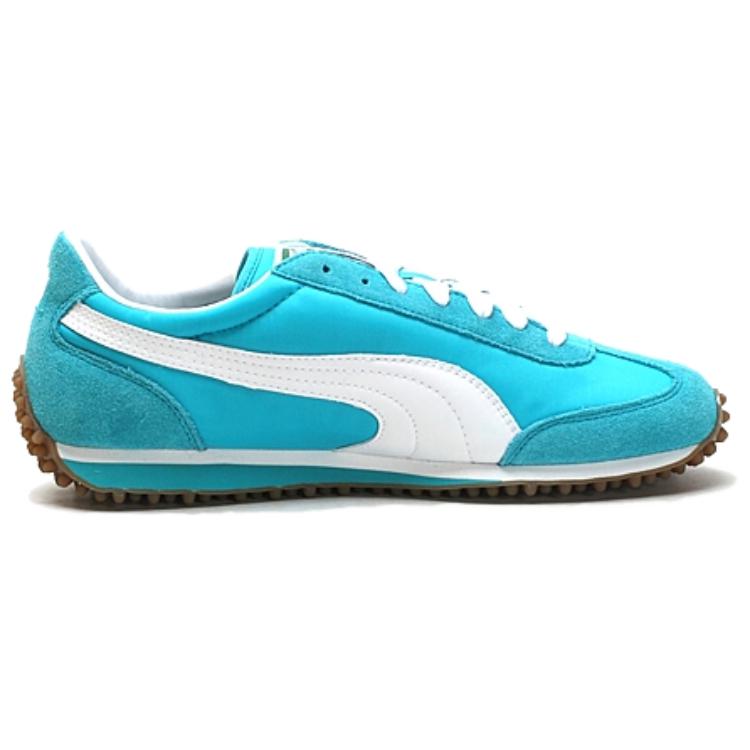 PUMA Whirlwind Classic Cushioned Slip-Resistant Abrasion-Resistant Breathable Low-Top Running Shoes Men's Blue White купить в интернет-магазине Yoocart с быстрой доставкой по России.