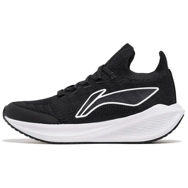 LiNing Anti Slip Wear Resistant Low Top Casual Running Shoes Women's Black