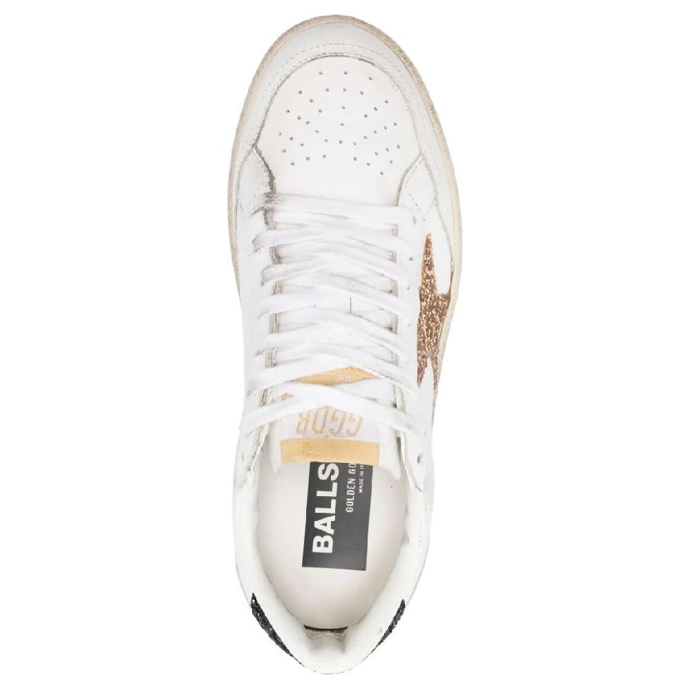 Golden Goose Ball Star 2 Low Top Skateboard Shoes Women's White