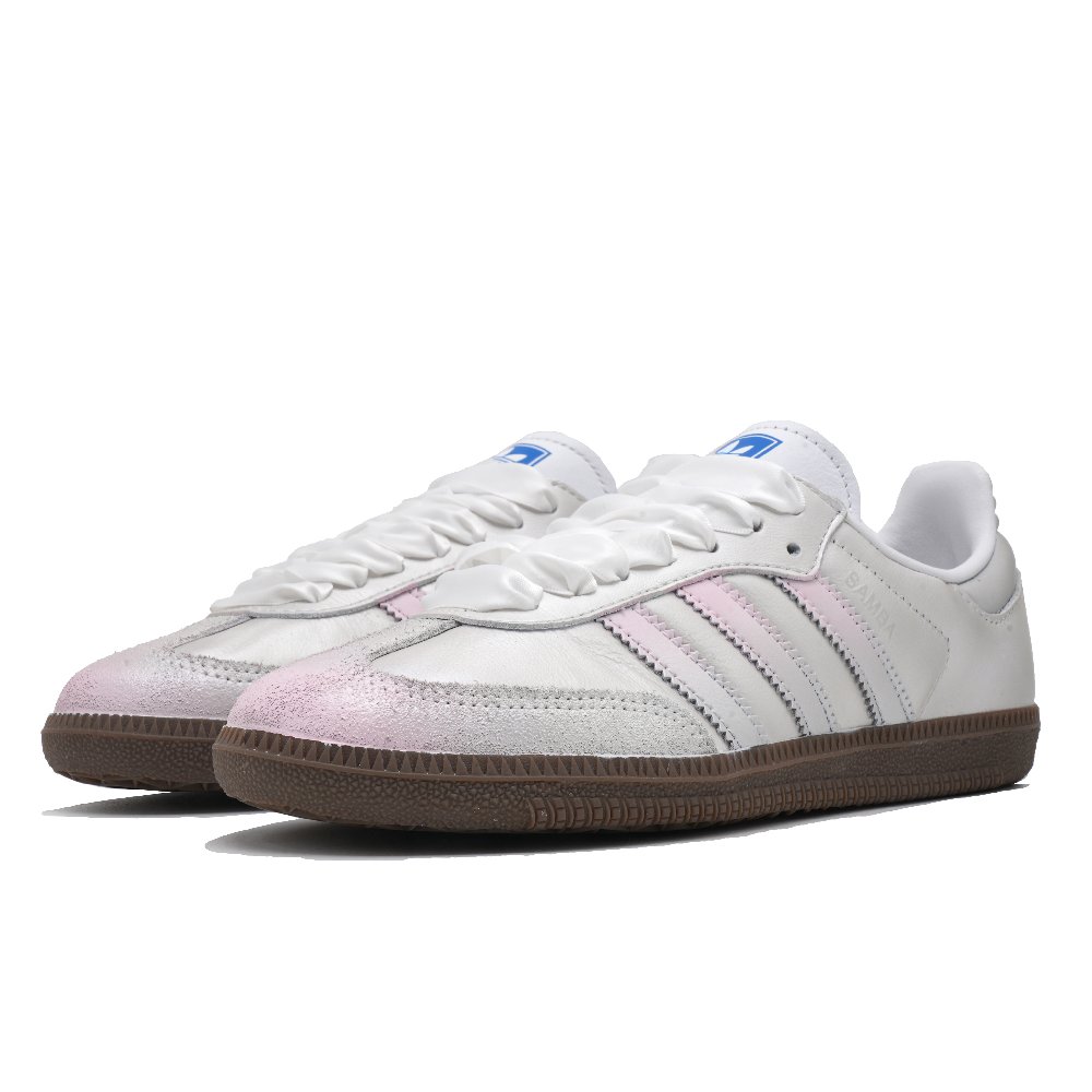 Adidas Originals SAMBA OG Low Top Skateboard Shoes Unisex Silver